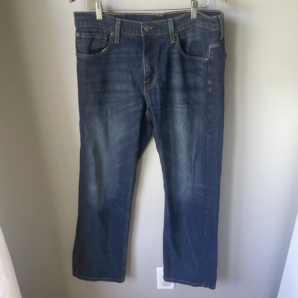 Levi’s 569™ LOOSE STRAIGHT FIT MEN'S JEANS Dark Wash Stretch Size‎ 32 X 32 - Picture 1 of 11